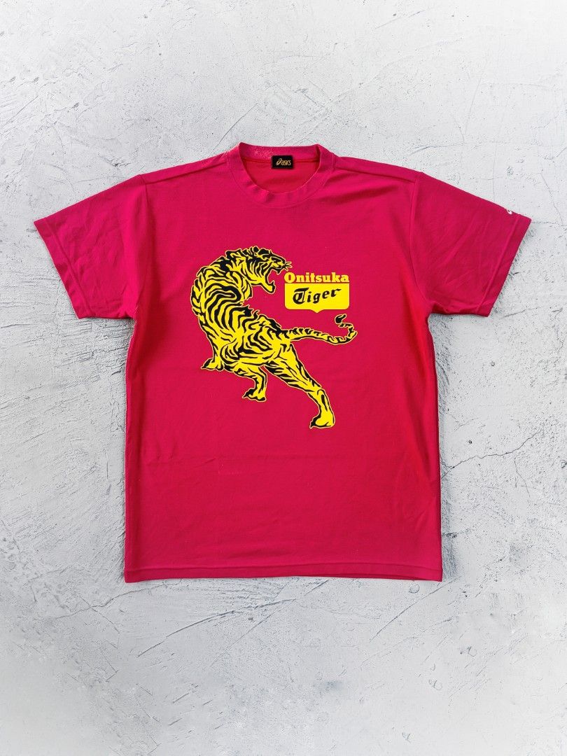 Asics t shirt junior bordeaux on sale