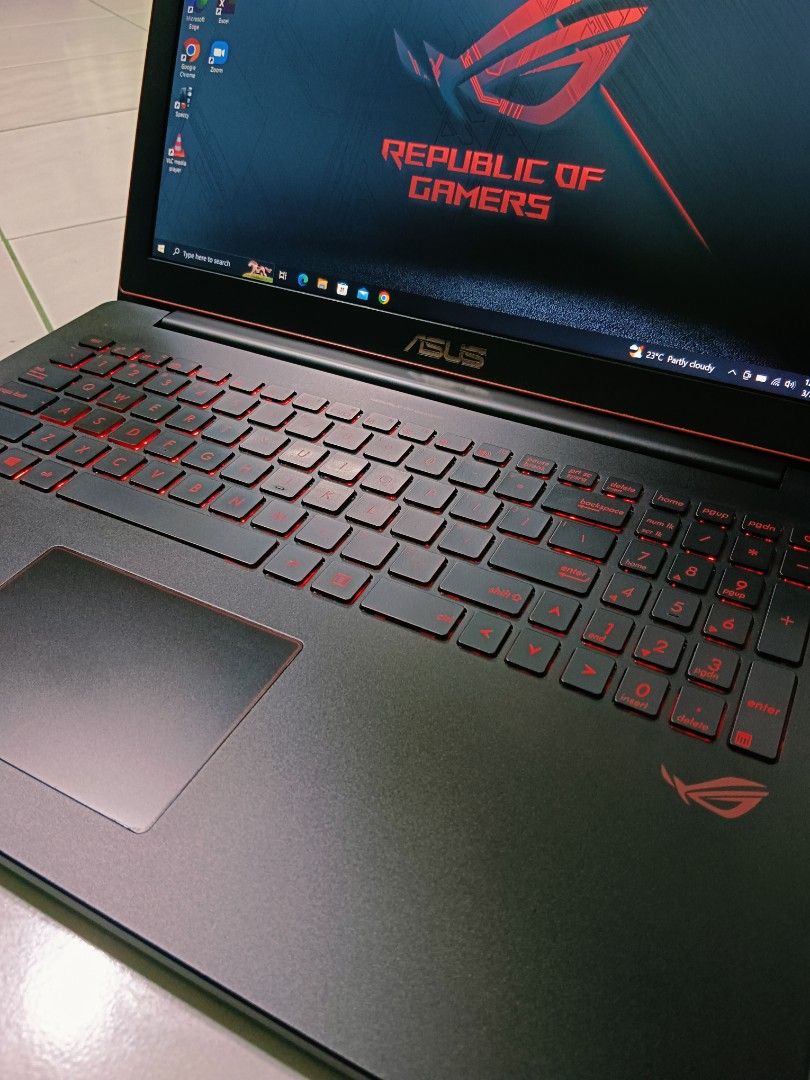 ASUS ROG CORE I7 4720HQ 12GB RAM 256GB SSD NVIDIA GEFORCE GTX 960M ...