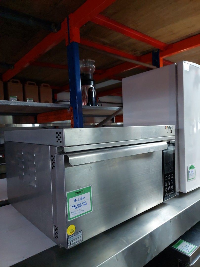 Atoll Speed Oven, 700mm x 665mm x 435mmh, Power 4.9KW, Voltage 380V, TV & Home Appliances