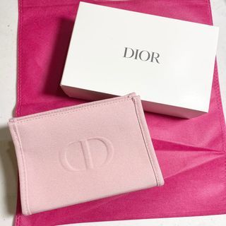AUTHENTIC Dior baby pink trousse clutch makeup pouch bag