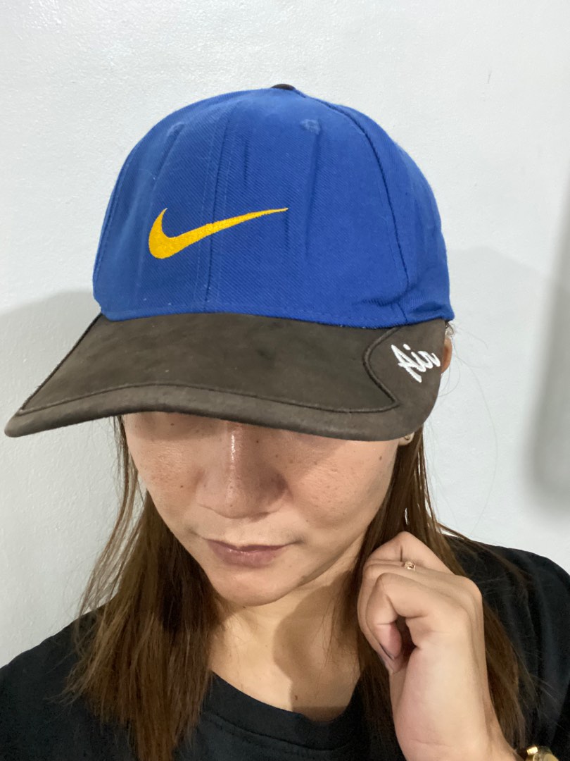 nike floral baseball cap