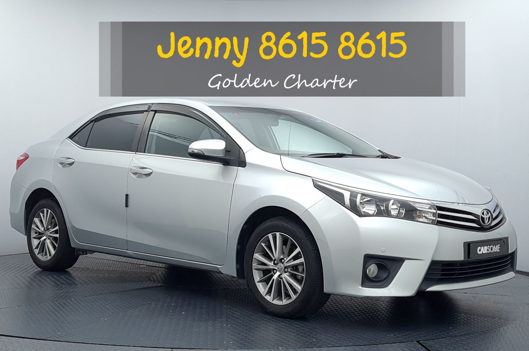 *AVAIL*Toyota Altis PHV grab gojek gofleet partner sedan car rental