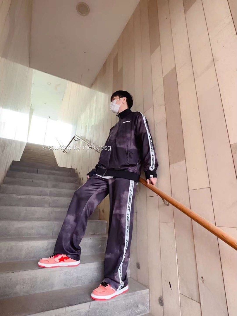 Bape hot sale tracksuit pants