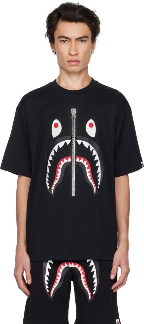 Bape shark shirt clearance