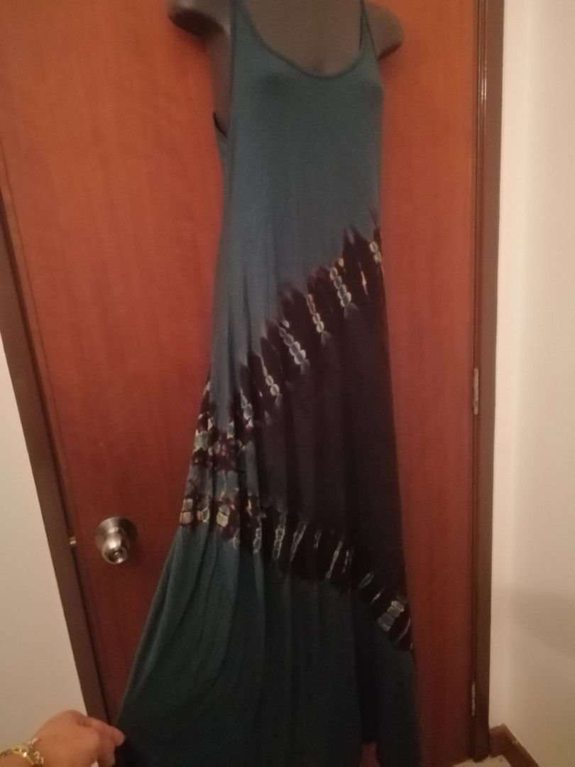Go Couture Maxi tie dye dress