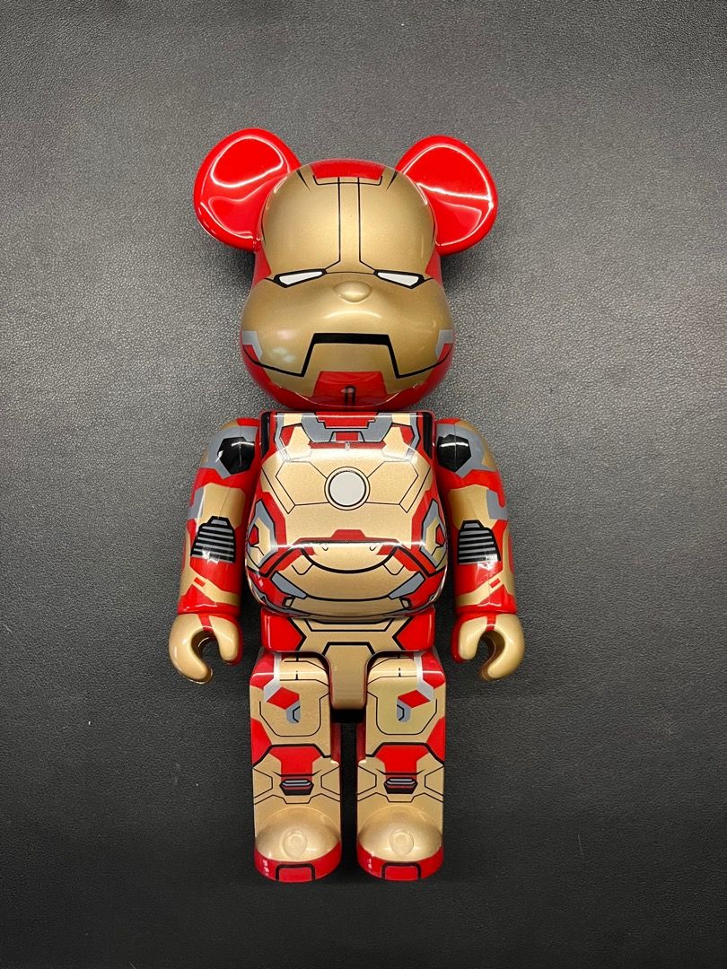 お手軽価格で贈りやすい BE@RBRICK アメコミ IRON 100% XLII(42) MARK ...