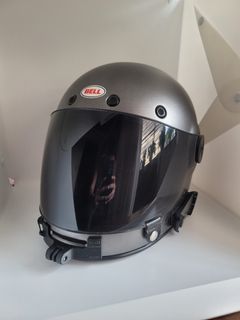 Bell Bullit Metallic Titanium Motorcycle Helmet