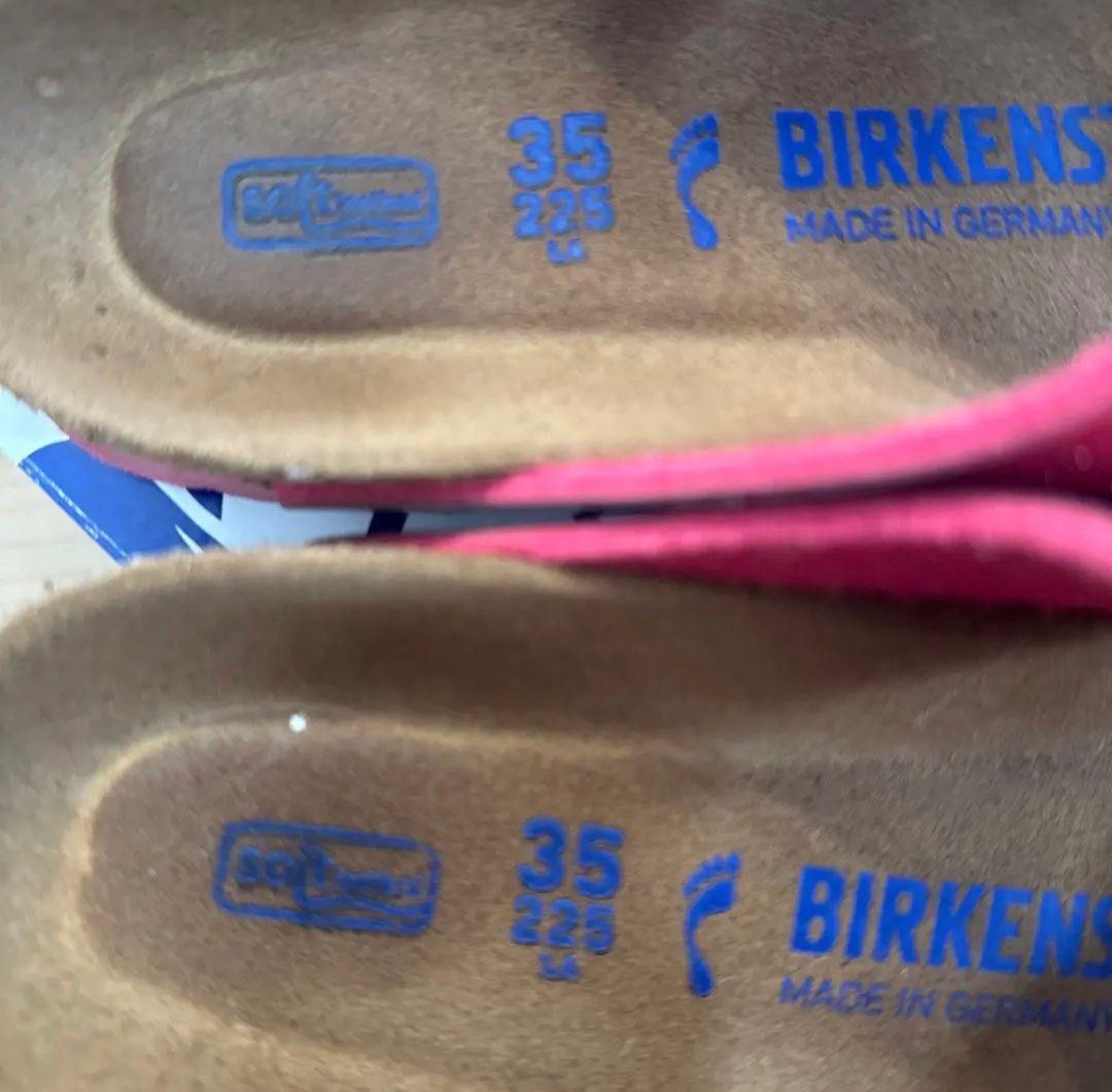 metallic pink birkenstocks