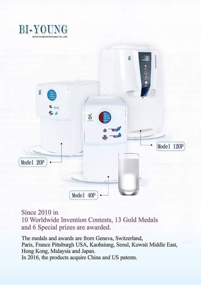 BiYoung Dissolved Oxygen Water Dispenser, TV & Home Appliances, Kitchen