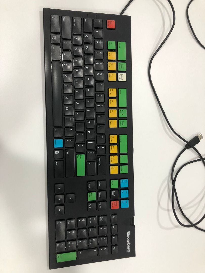 Bloomberg Terminal Keyboard, Computers & Tech, Parts & Accessories