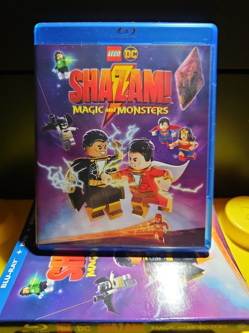 Lego dc shazam 2025 magic and monsters dvd
