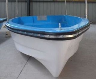 Blue Fiber Glass Fishing Boat For Sale Brand New Motor Not Included