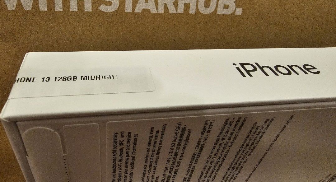 BN Sealed iPhone 13 128gb Midnight telco set, Mobile Phones & Gadgets