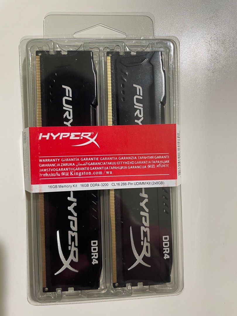 Fury discount hyperx 16gb