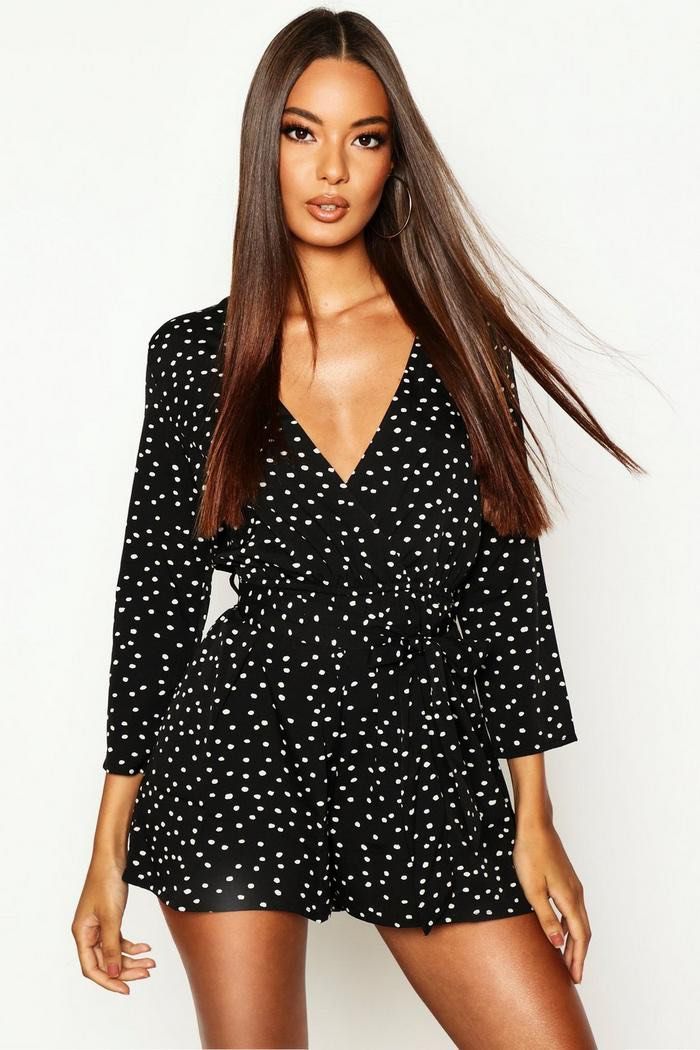 Boohoo polka dot clearance