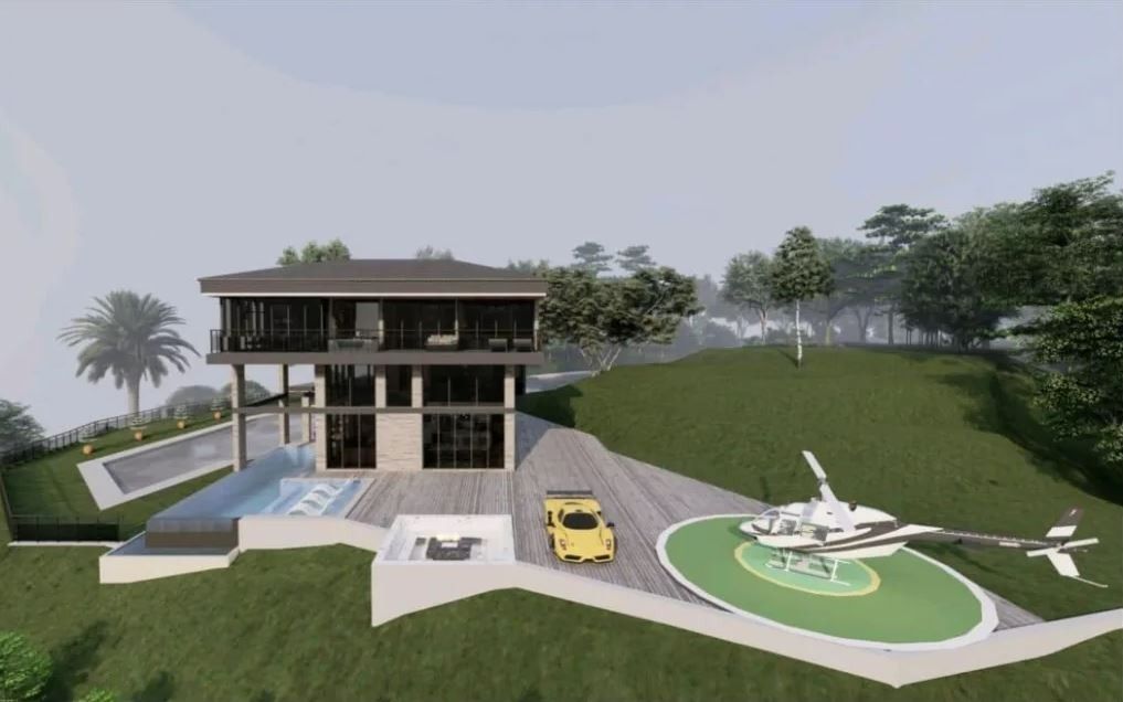 Brand New House with Helipad in Splendido Taal Residential Golf and