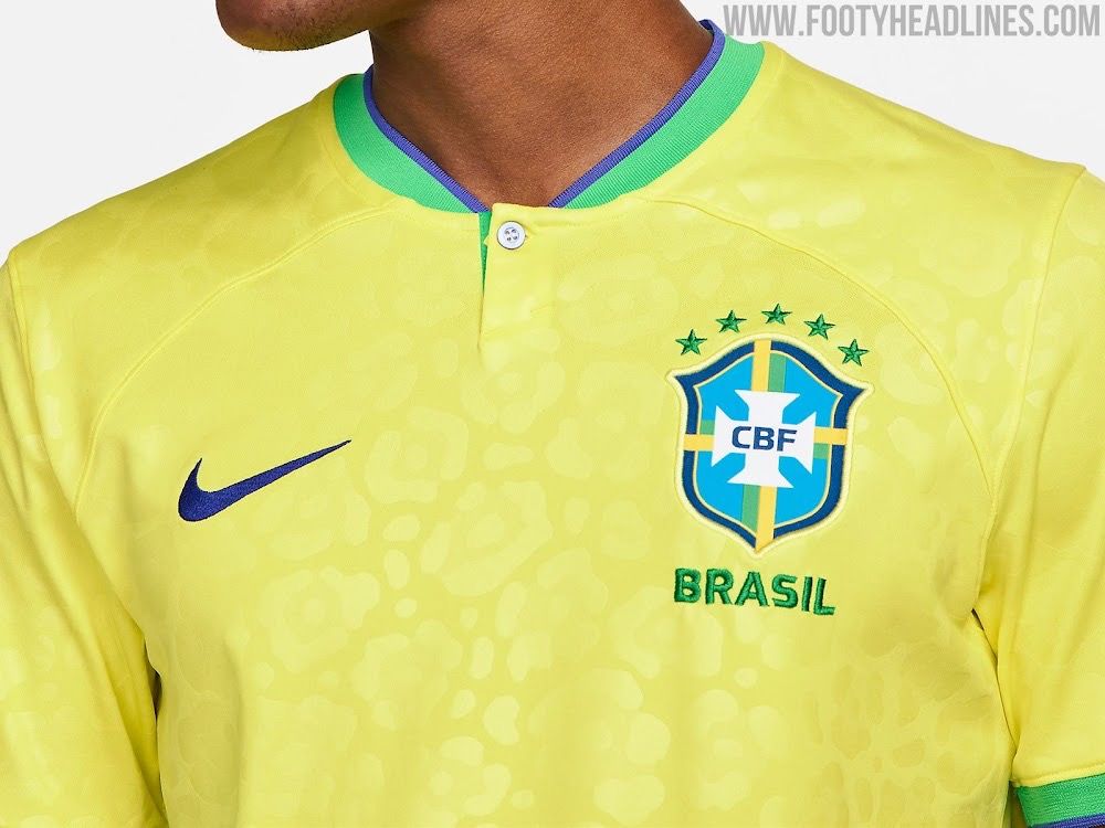 brazil 2022 worldcup jersey