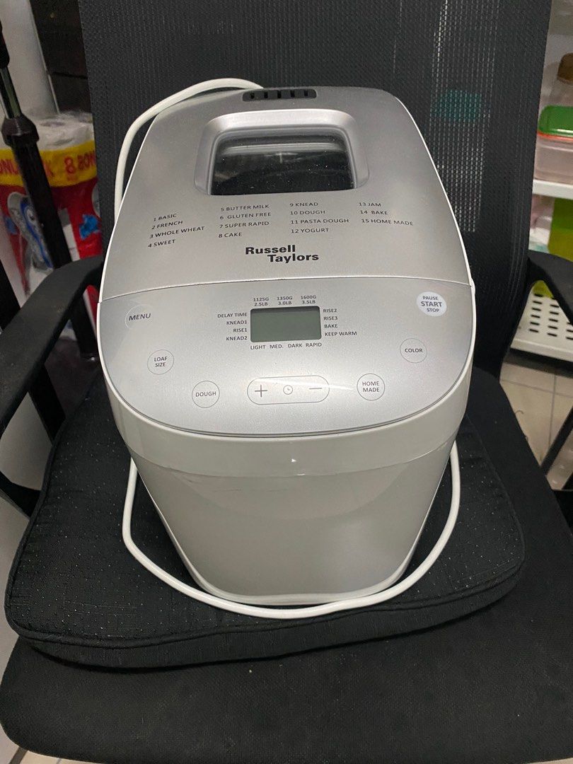 Bread maker Russel Taylors XL Dual Blade BM30, TV & Home Appliances