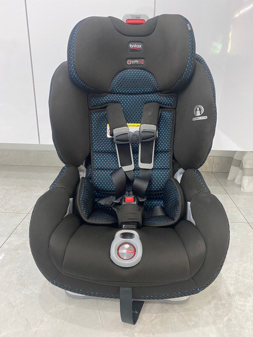 Britax Boulevard ClickTight Convertible Car Seat Cool Flow Teal