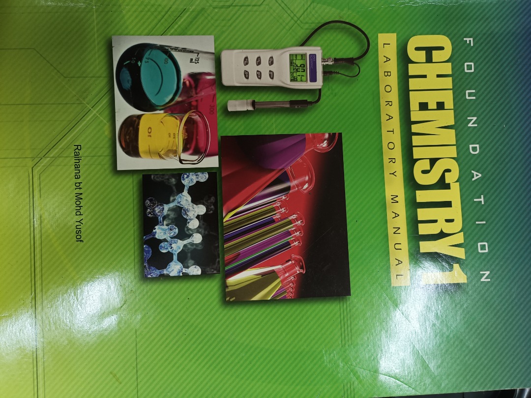 Buku Lab Kimia Asasi Sains Uitm Dengkil Chemistry 1 Foundation Book