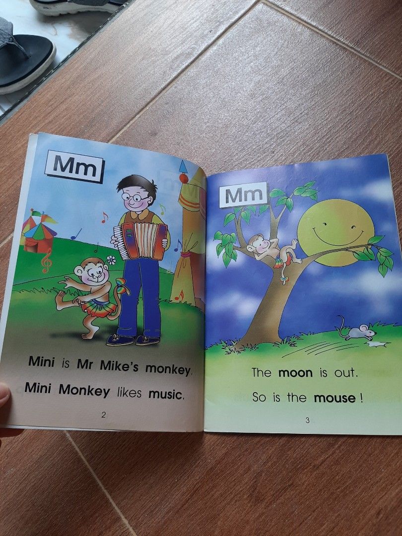 Buku phonics reader, Buku &amp; Alat Tulis, Buku Anak-Anak di Carousell