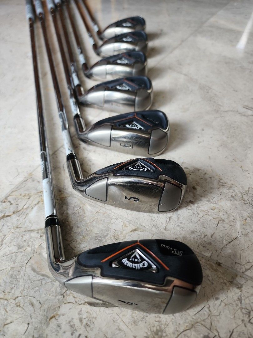 Callaway FT 8 Iron Regular Steel Shaft Golf Pride Grip