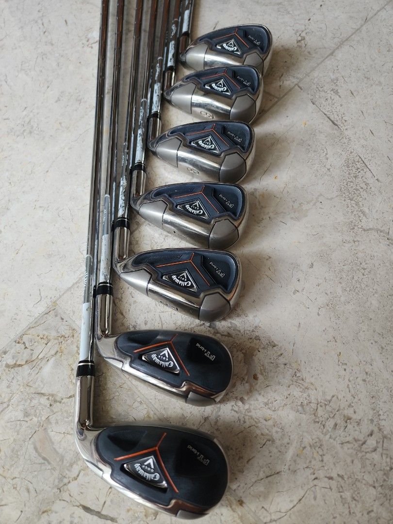 Callaway FT 8 Iron Regular Steel Shaft Golf Pride Grip