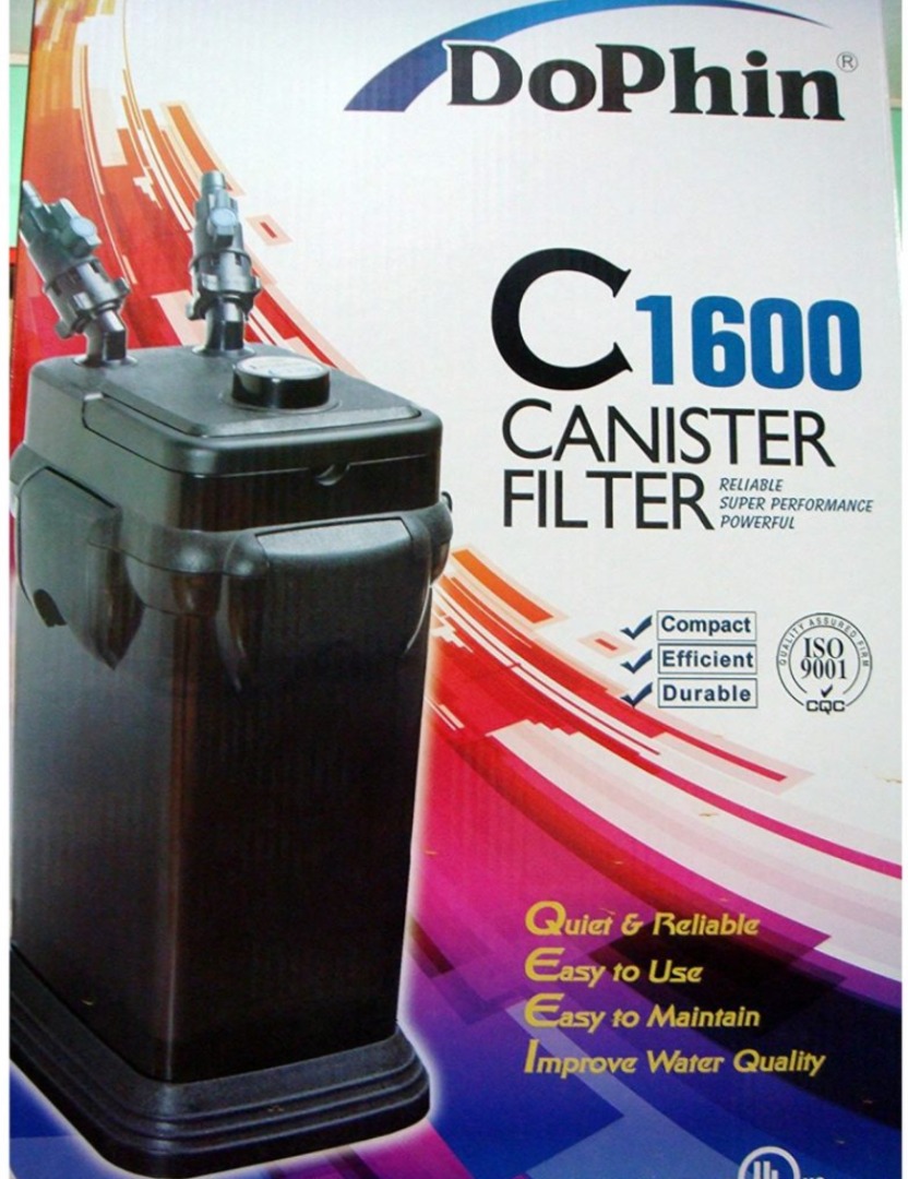 Canister Filter - Dophin C1600, Pet Supplies, Homes & Other Pet ...