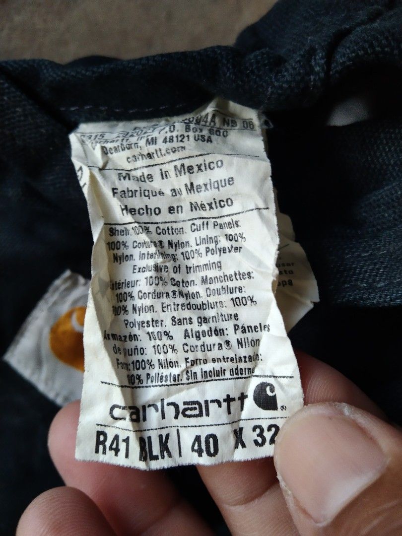 Carhartt overalls workwear jacket 19, Men's Fashion, Coats, Jackets and