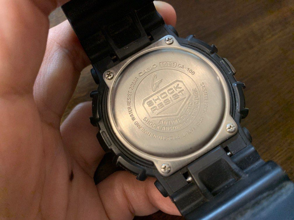 Casio G Shock GA 100 Analog Digital Men s Fashion Watches