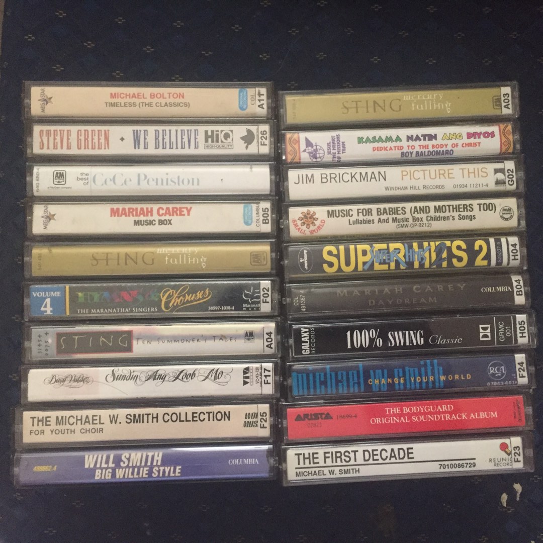 Cassette Tapes Take All on Carousell