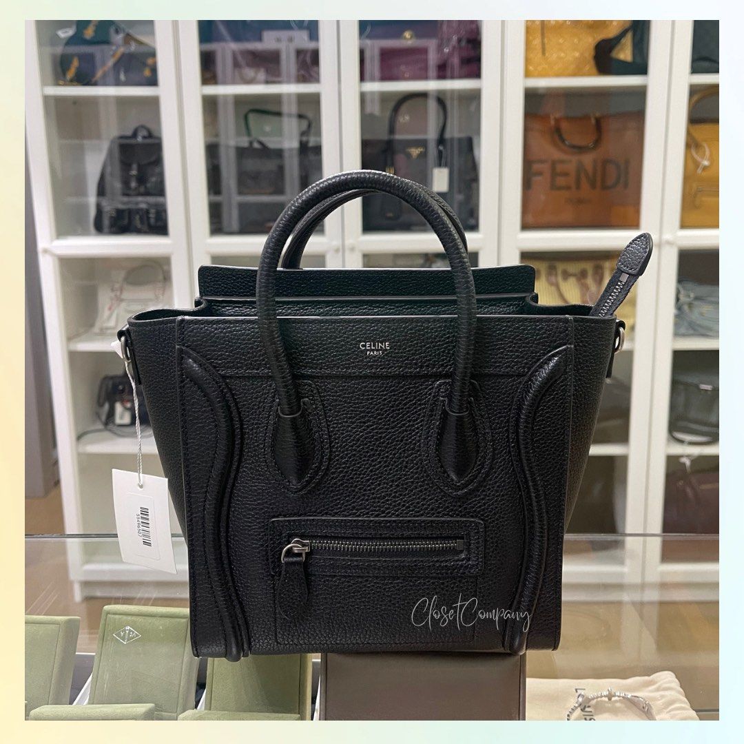 Celine Micro Luggage Tote Bag, Luxury, Bags & Wallets on Carousell