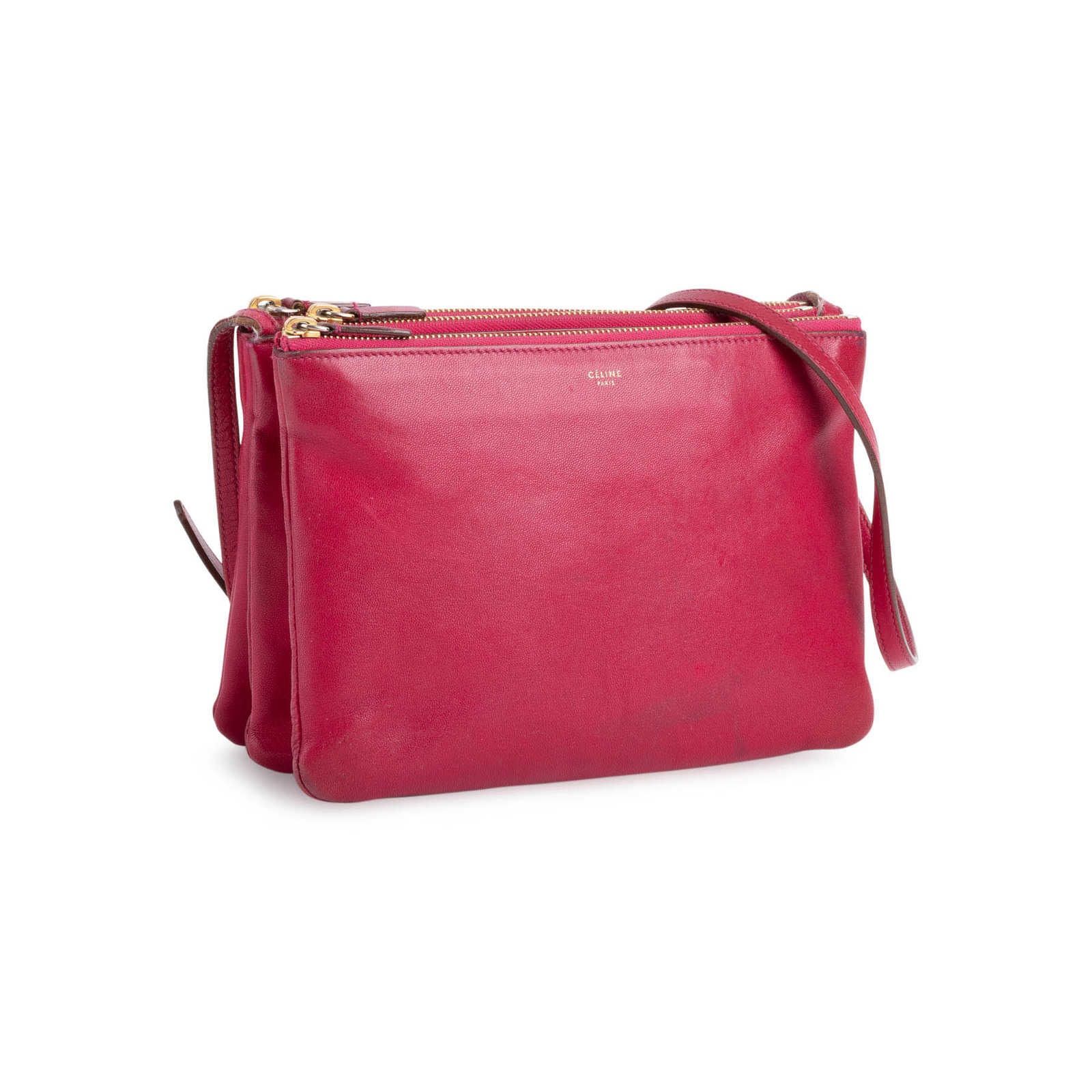 Celine trio bag best sale pink