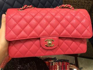 Chanel classic medium 17C pink