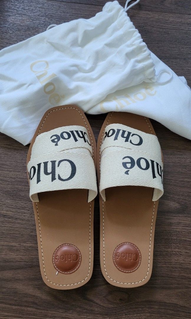 Chloe woody on sale flat mule
