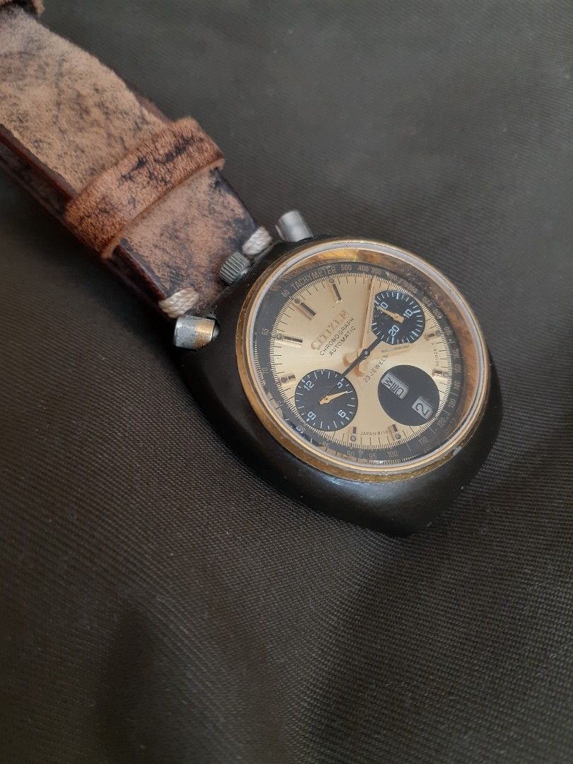 citizen bullhead 8110 chronograph Carousell