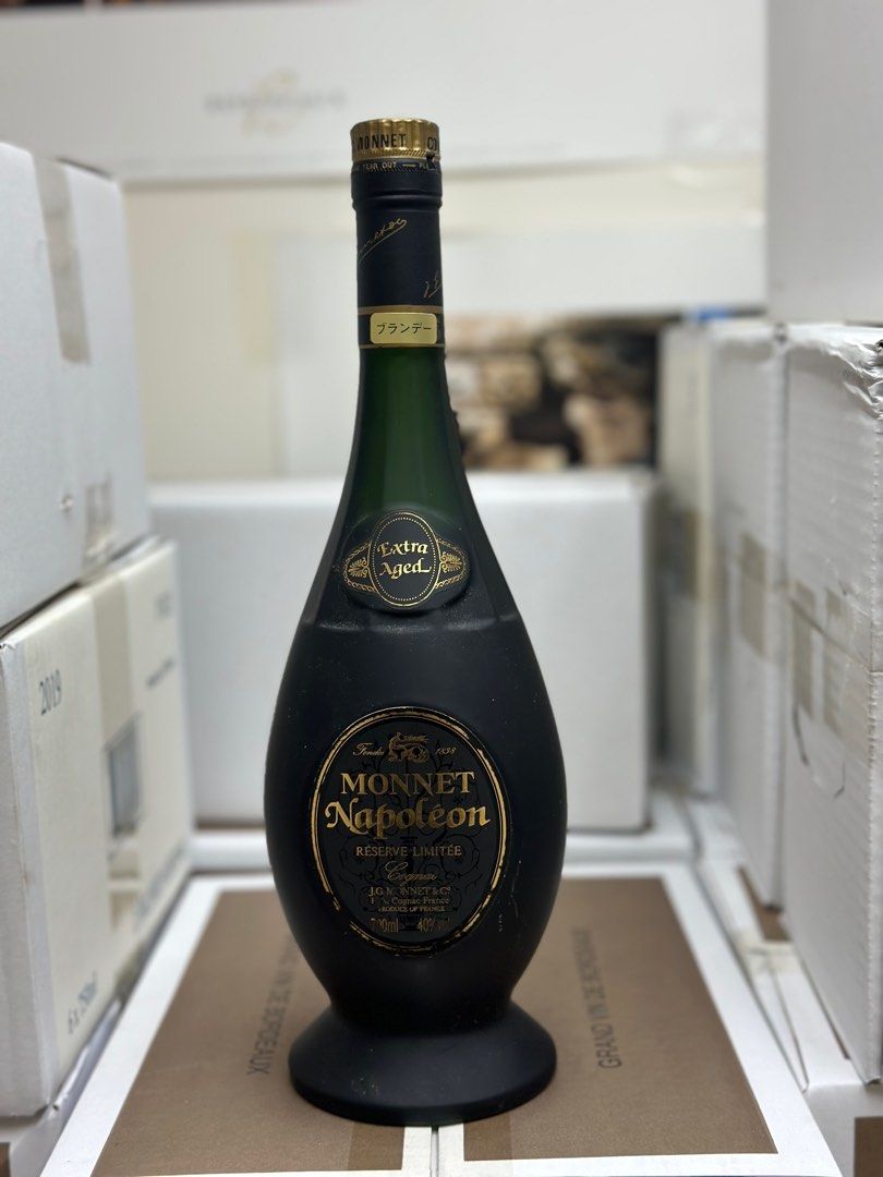同梱OK商品】MONNET NAPOLEON EXTRA AGED モネ ナポレオン エクストラ エイジ コニャック ブランデー 700ml 40%  古酒 未開栓 G14937｜アルコール