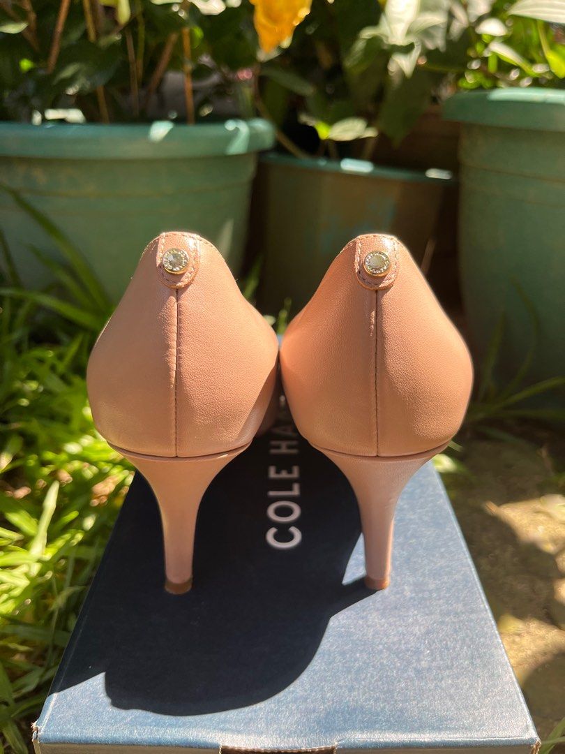 コールハーン GEMMA LOGO PUMP ベージュ ハイヒール | viventre.com.br