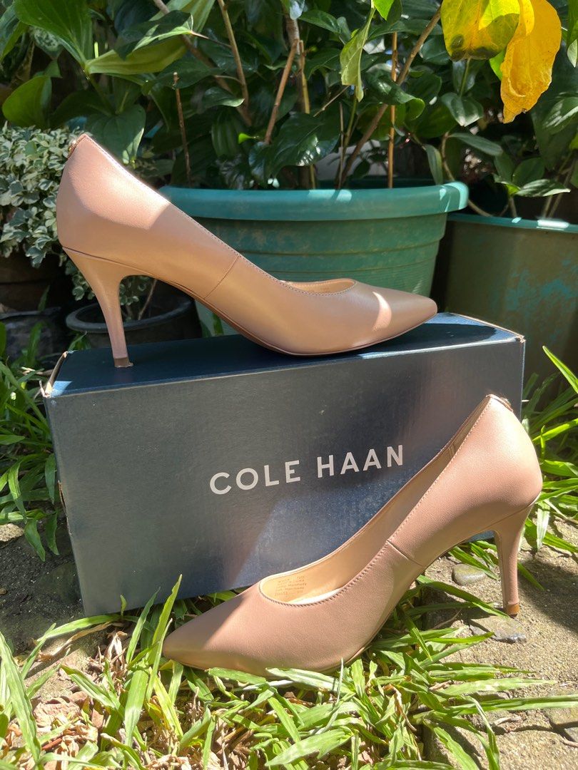 Cole Haan Gemma Logo Pump 75mm (C Width), Women's Fashion