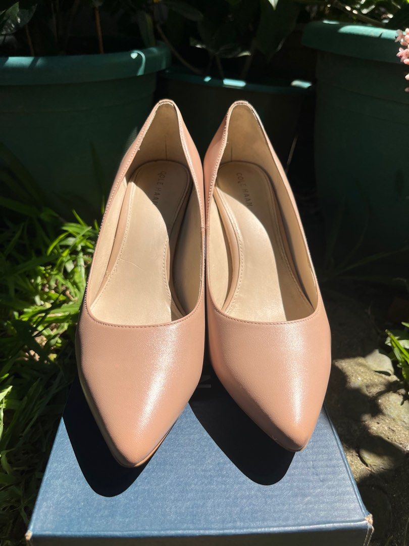 Cole Haan Gemma Logo Pump 75mm C Width Women s Fashion