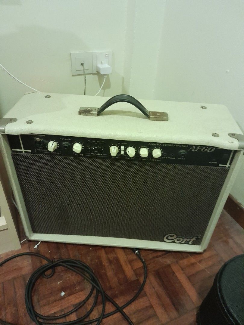 Cort AF60 Acoustic Guitar Amp, Hobbies & Toys, Music & Media, Music Accessories on Carousell