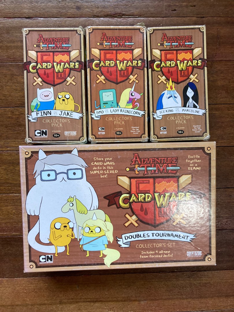 CRYPTOZOIC Adventure Time Card Wars Collector's Pack and Set, Hobbies