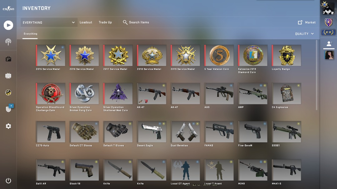 CSGO Medal Account, Video Gaming, Video Games, Others on Carousell