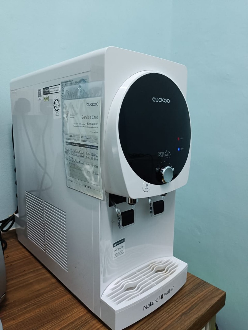 Cuckoo King Top heat and cold water dispenser for transfer ownership