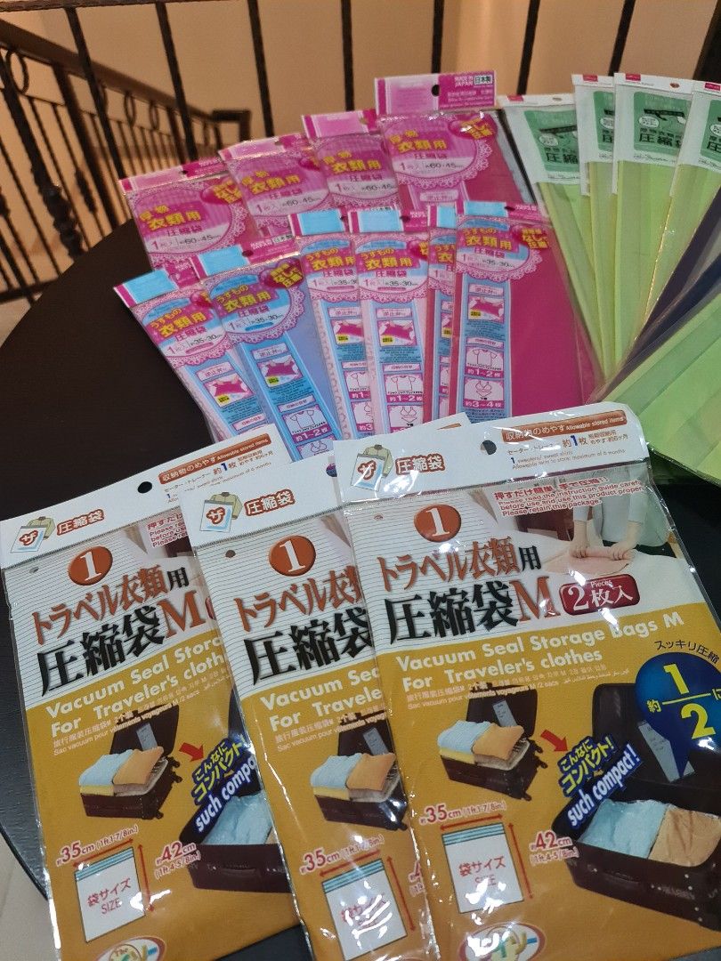DAISO VACUUM SEAL BAG, Everything Else, Others on Carousell