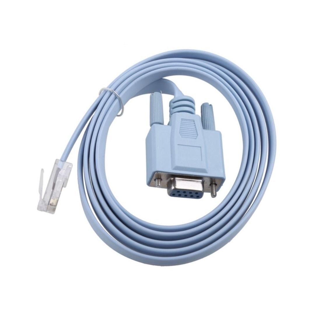 Db9 Serial Port To Rj45 Cisco 9 Pin Console Cable 1.80 metre, Computers