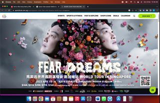 EASON CHAN FEAR AND DREAMS WORLD TOUR IN SINGAPORE 15 April 2023 8pm