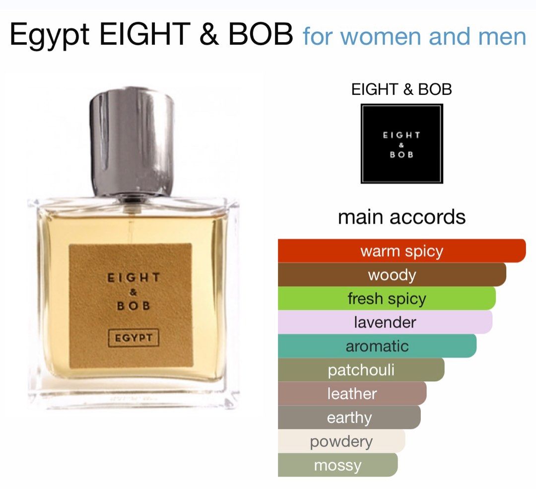 Eight and BoB egypt 100ml edp tester, Beauty & Personal Care, Fragrance & Deodorants on Carousell