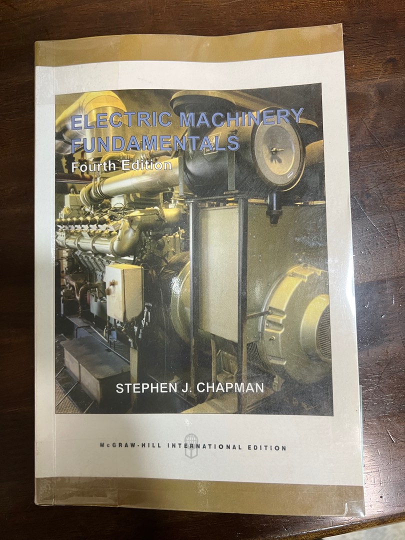 Electric machinery fundamentals, Hobbies & Toys, Books & Magazines