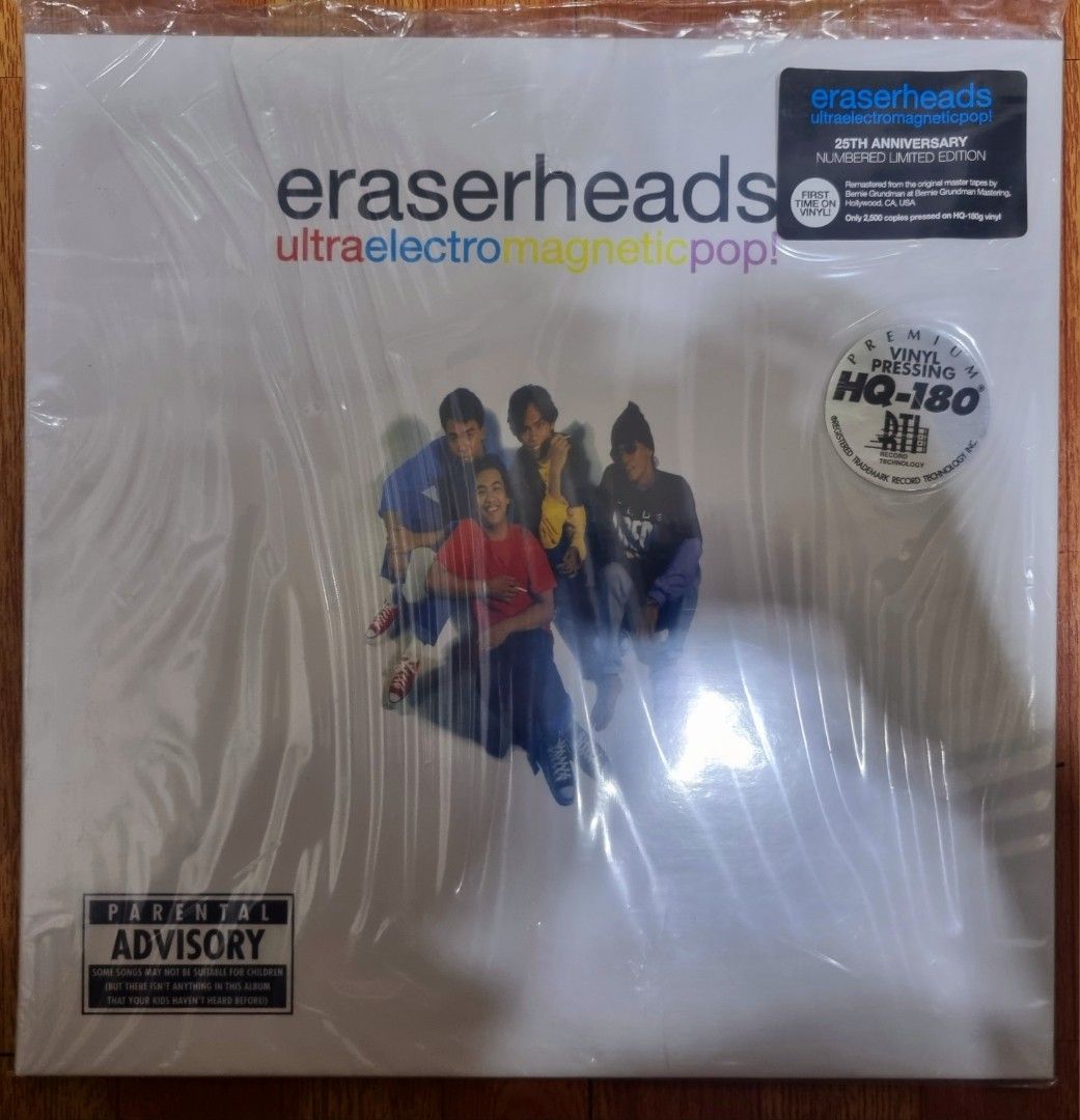 ERASERHEADS LIMITED EDITION. LOW NUMBERED